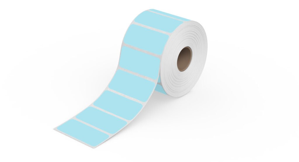 Rollo 2x1 Thermal Barcode Label in Blue