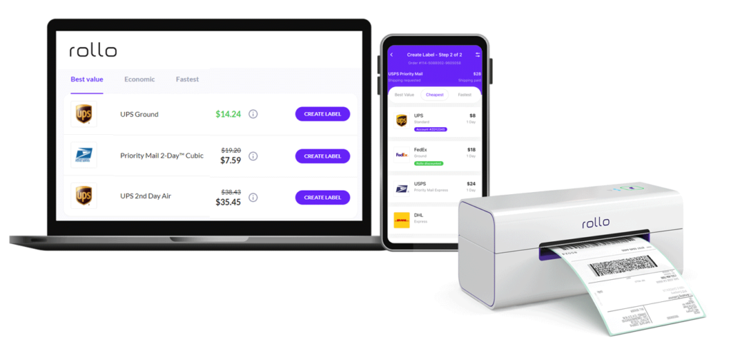 Rollo - all-in-one solution for shipping and Squarespace