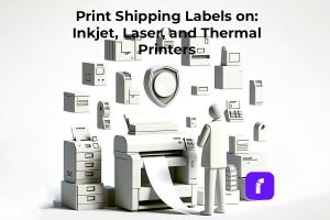 Printing Shipping Labels on: Inkjet Printers, Laser Printers, and Thermal Printers