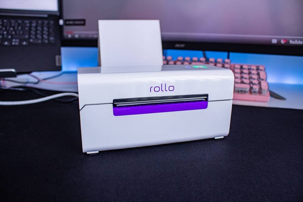 Rollo Wireless Printer and Rollo Fanfold Labels