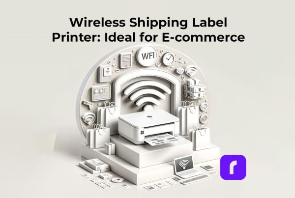 Wireless Shipping Label Printer: Ideal for E-commerce