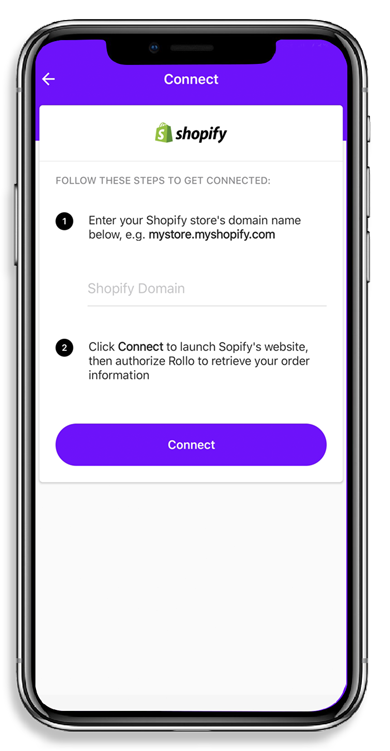 Connect Your Shopify Store to the Rollo App
