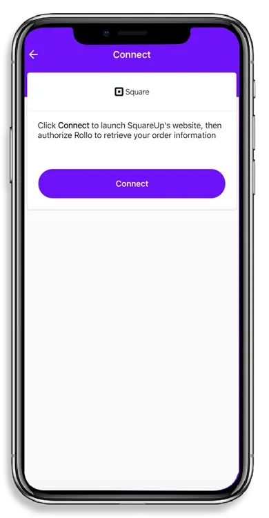 Square 5 Connect Your Square website to the Rollo App