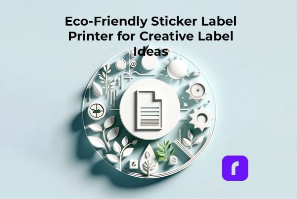 Eco-Friendly Sticker Label Printer for Creative Label Ideas