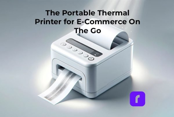 Portable Thermal Printer for E-Commerce On The Go