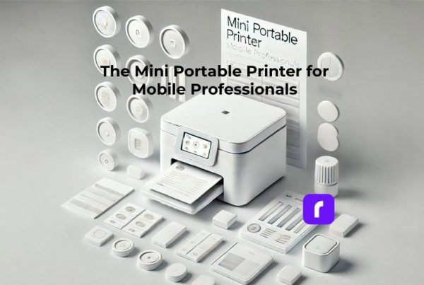 the mini portable printer for mobile professionals