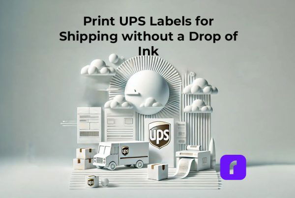 UPS labels for shipping