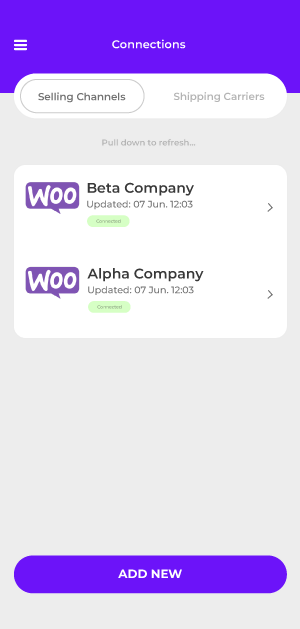 WooCommerce 6 Import and manage WooCommerce orders into Rollo Ship