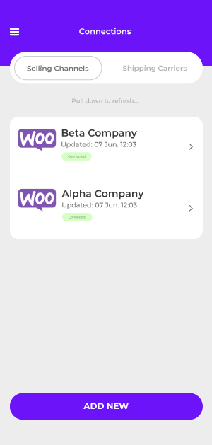 Import and manage WooCommerce orders into Rollo Ship