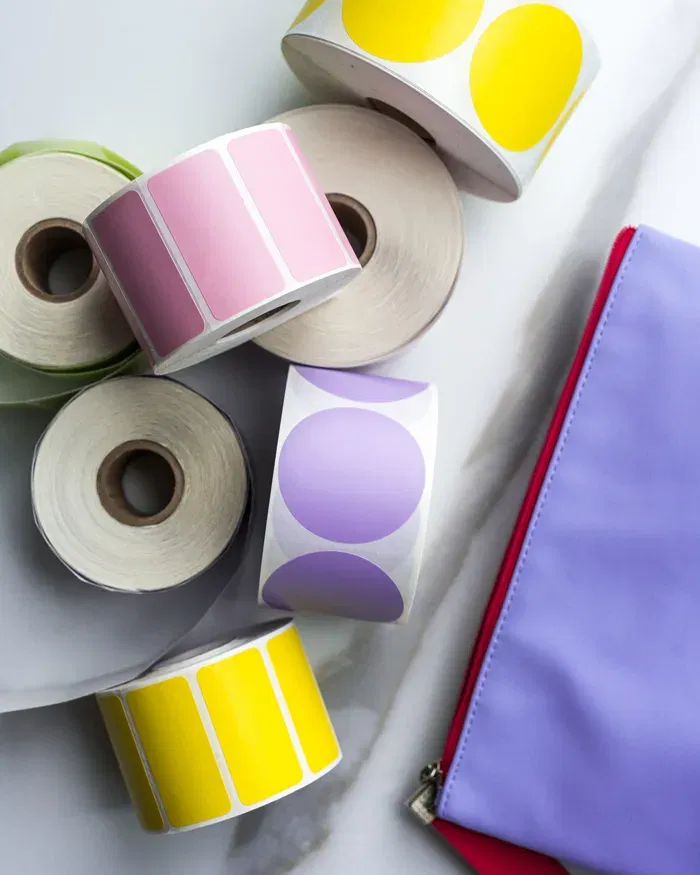 Rollo Wireless Printer 39 Color labels various shapes and sizes