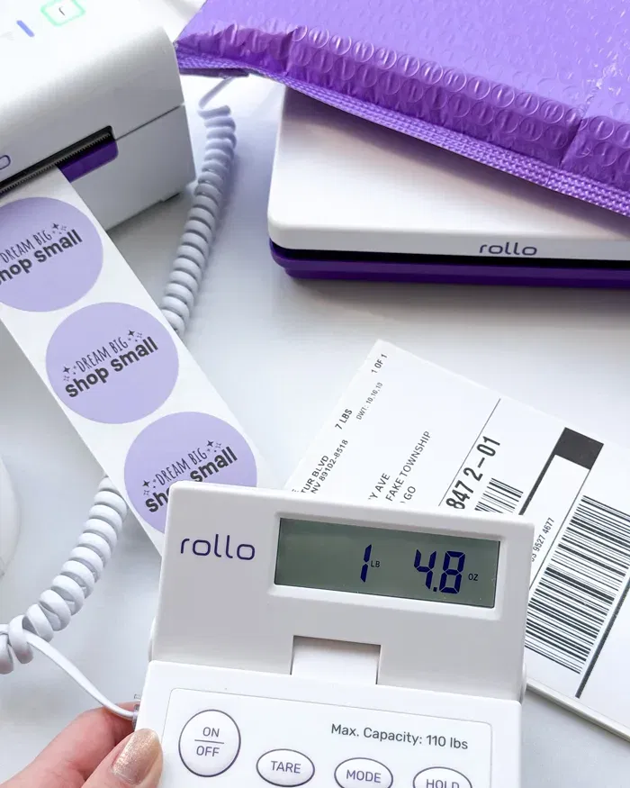 Rollo Wireless Printer 38 Print labels with Rollo