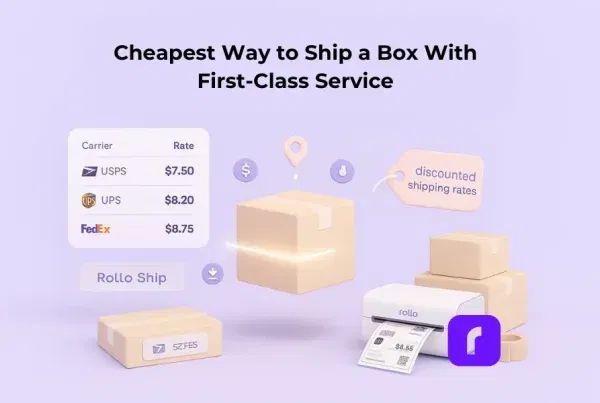 Cheapest Way to Ship a Box With First Class Service