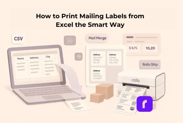 How to Print Mailing Labels from Excel the Smart Way