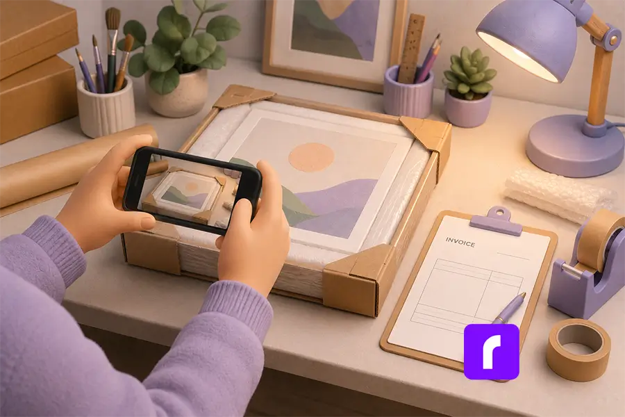 Shipping Art Without Damage Claims: Carrier Choices and Cost Logic for Artists 4 Documenting packaging and value to support an art shipping insurance claim.