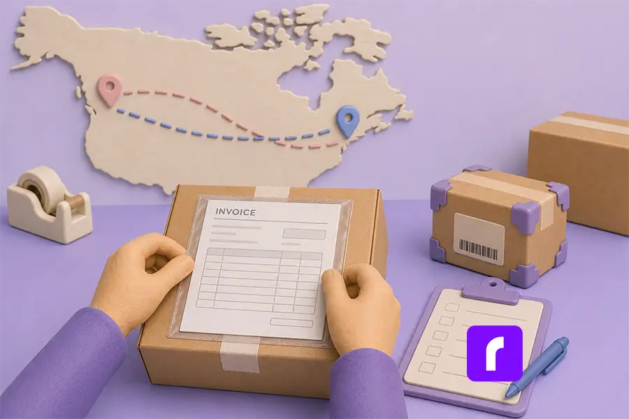 Shipping High-Value Items Between the US and Canada: Insurance, Customs, and DIM Rules 7 Customs paperwork for cross-border US–Canada high-value electronics shipping